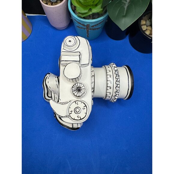 Ceramic Camera Sculpture Decorative Table Top Decor - Picture 4 of 8